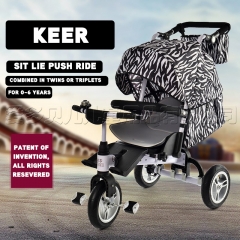 KEER children baby Multifunction tricycle