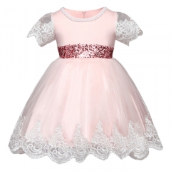 Baby Kids Girls Flower Dress