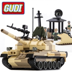 GUDI Military War Weapon Armed T-62