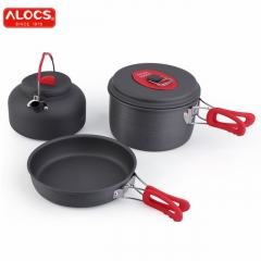 ALOCS Non-Stick Aluminum Camping