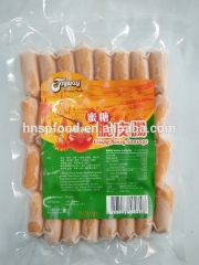 Crispy honey sausage sells very