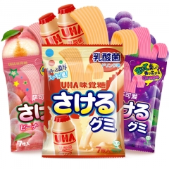 Japanese imported snacks UHA Youhasa Cute Soft Can