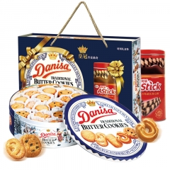 Crown Danish Cookies Original 90g Small Box Full B