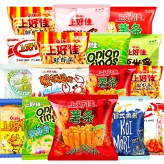 Chinese brand Shanghaojia crisps, fresh Prawn crac