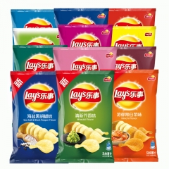 Leshi Potato Chips 40gx10 Bags Wholesale Leisure F