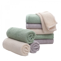 New double-sided bamboo fiber towel, thickened sol