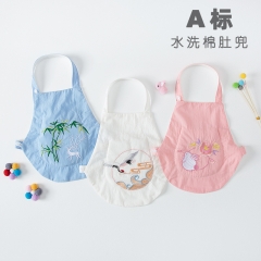 Maternal and infant embroidery belly pockets, chil