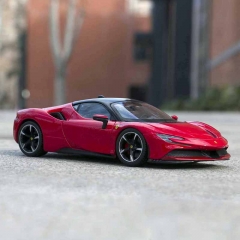 Ferrari simulation alloy car model SF90 STRIDALE s