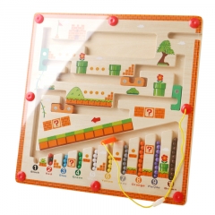 Children wooden color digital cognitive classifica