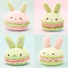 Cross border new Easter bunny plush macaron Easter