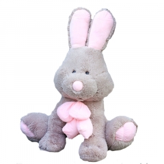 Grey Rabbit Hugging Doll as a Gift to Girlfriend, 