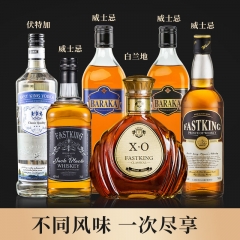 Foreign Wine Combination Set Whiskey Brandy Vodka 