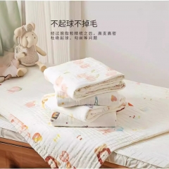 gauze bath towel 6 layers cotton gauze baby bag hi