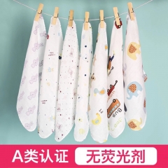 Xisongdai pure cotton handkerchief, double-layer g