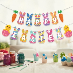 Cross Border Easter Theme HAPPY EASTER Carrot Bunn