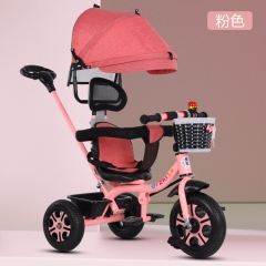 Children's tricycle folding pedals 1-3 to 6-year-o