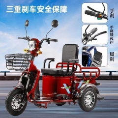 New family small electric tricycle for the elderly