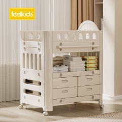 Feekids Baby Diaper Table, Baby Mobile Care Table,