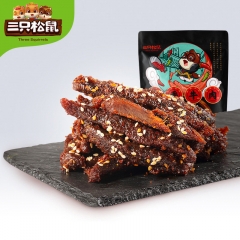 [Three Squirrels _ Shuxiang Beef 100g] Casual snac