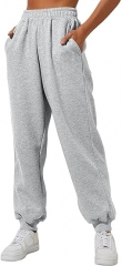 Women's high-waisted baggy sweatpants Stylish slac