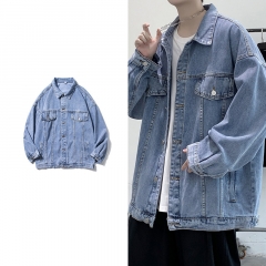 Denim jacket, men's spring and autumn style Hong K