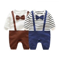 Baby romper children's striped jumpsuit