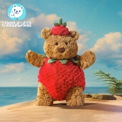 China HuggleBear Barcelona Bear Strawberry Suit St