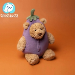 HuggleBear Barcelo Bear Eggplant Suit Plush Plushi