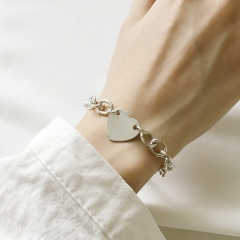 love bracelet silver free size