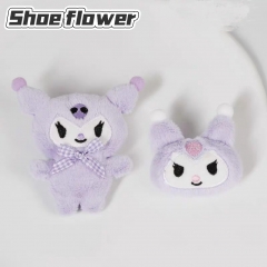 ShoeFlower Crocs Accessories Purple Mimi Plush Sho