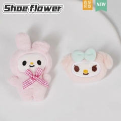 Crocs Accessories Plush Melody Shoes floral decora