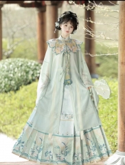 New Chinese style Hanfu 青绿色 S