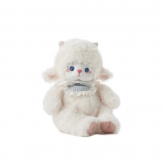 Sleeping sheep palm doll plush bean bag toy doll b