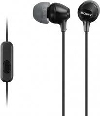 Sony MDREX15AP In-Ear Earbud Headphones with Mic, 
