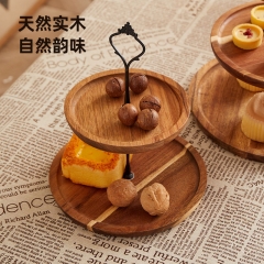 实木点心多层托盘