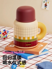 保温杯女生高颜值吸管杯小巧便携