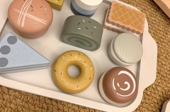 儿童木制甜点茶歇