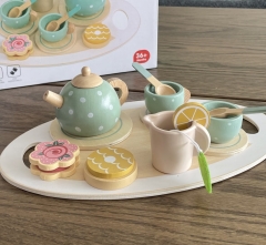 儿童木制茶具茶歇玩具