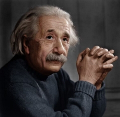Einstein's intelligence and brilliance