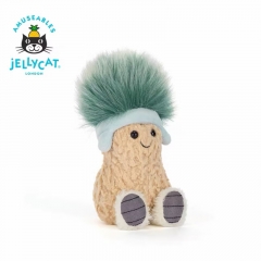 Jellycat趣味滑雪后派对花生毛绒玩具玩偶礼物2025圣诞新品