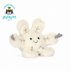 Jellycat趣味雪花毛绒玩具娃娃公仔安抚玩偶礼物2025圣诞新品