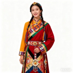 女士传统藏装民族风服饰