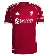 Liverpool home jersey for the 25/26 season*25/26赛季