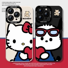 Cute HelloKitty Phone Case Compatible with Apple i