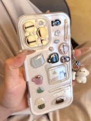 - IPhone 16 Pro Max Phone Case: Bear Alarm Clock D