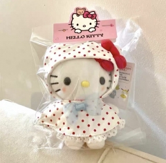 日本代购雨衣波点hellokitty