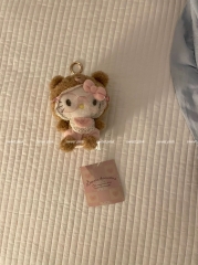 miu系拿铁眼镜小熊kitty miu系拿铁眼镜小熊kitty 22cm