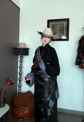 民族服藏服富贵网红长款传统民族风 民族服藏服富贵网红长款传统民族风