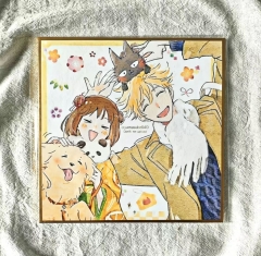 跃动青春原画色纸