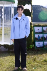 【王俊凯同款】骆驼王者凯甲冲锋衣男女单层硬壳防水登山服装外套
